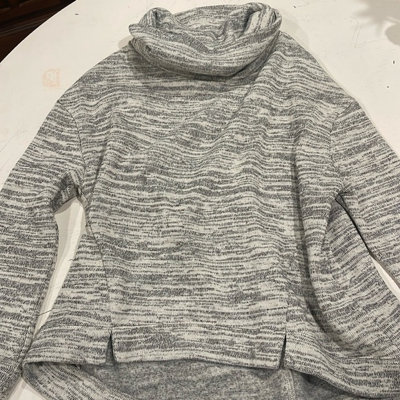 Anthropologie Sweaters - Anthro Turtle Neck Fleece Top